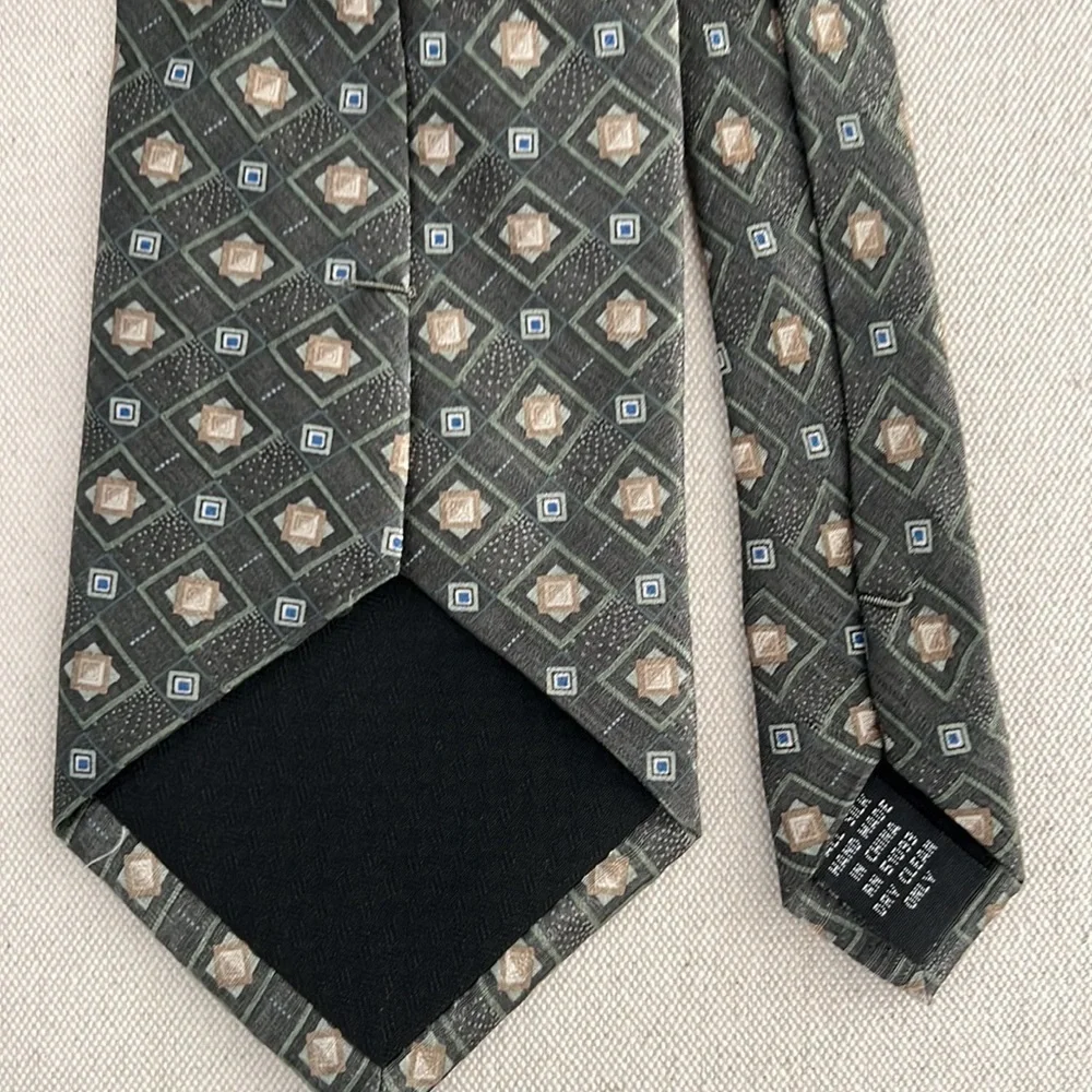 Men's 100% Silk Tie by George